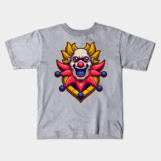 Clown Kids T-Shirt by mightyfire